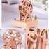 Round Ferris Wheel Shape Home Decor Originality Wooden Musical Boxes