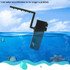 HX-300L 5W 400L/H Multi-function Submersible Aquarium Water Pump Circulation Pump Fish Tank Internal Air Filter