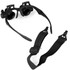 10X 15X 20X 25X Double Eye Glasses Lens Jeweler Watch Repair Head Magnifier with 2 LED Lights(Black)