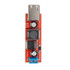 LDTR-WG0257 Dual USB 9V/12V/24V/36V to 5V Converter DC-DC 3A Step Down Power Module (Red)