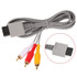 1.8m Component cable Audio Video AV Composite 3 RCA Cable for sharpest video Main 480p video output for Nintendo Wii console