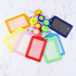 10 PCS Retractable Reel Badge Lanyard Tag Key Card Belt Clips, Random Color