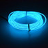 Flexible LED Light EL Wire String Strip Rope Glow Decor Neon Lamp USB Controlle 3M Energy Saving Mask Glasses Glow Line F277(Blue Light)