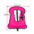 Adult Portable Snorkeling Buoyancy Inflatable Vest Life Jacket Swimming Equipment, Size:650*450mm (Purple)