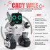 JJR/C R4 Cady Wile 2.4GHz Intelligent Remote Control Robo-advisor Money Management Robots Toy with Colorful LED Light, Remote Control Distance: 15m, Age Range: 8 Years Old Above (Red)