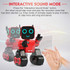 JJR/C R4 Cady Wile 2.4GHz Intelligent Remote Control Robo-advisor Money Management Robots Toy with Colorful LED Light, Remote Control Distance: 15m, Age Range: 8 Years Old Above (Red)