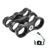 PULUZ Dual Aluminum Alloy Clamp for Underwater Arm System