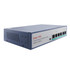 ESCAM POE 4+2 6-Port Fast Ethernet Switch 4-Port POE 10/100M 120W Network Switch, Transmission Distance: 150m(Black)