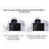 PULUZ 2.5D 9H Tempered Glass Film for Canon EOS 200D, Compatible with Canon KISS X9 / EOS Rebel SL2