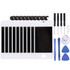 10 PCS Digitizer Assembly (LCD + Frame + Touch Pad) for iPhone 4(White)