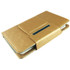 Universal Bluetooth Keyboard with Leather Tablet Case & Holder for Ainol / PiPO / Ramos 9.7 inch / 10.1 inch Tablet PC(Gold)