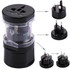 All in 1 EU + AU + UK + US Plug Travel Universal Adaptor(Black)