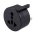 All in 1 EU + AU + UK + US Plug Travel Universal Adaptor(Black)