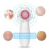 6 in 1 Waterproof Facial Cleansing Instrument (Size: 130 x 85 x 40mm)(Magenta)