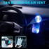 Portable 7 Color LED Light Car Automobile Ashtray Cigarette Holder, Size: 66 x 99 mm(White)