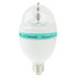 E27 3W Colorful Light LED Light Bulb,  Rotating Lamp, 240lm, AC 85-260V