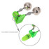 10 PCS Fishing Accessory Twin Bells Clip On Fishing Rod Fishing Bait Alarm, Random Color Delivery