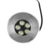 5W Buried Light Lamp, Waterproof 5 LED Light, AC 85-220V(Red Light)