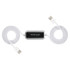 Switch-To-MAC USB 2.0 Transfer Kit Data Link Cable, MAC to PC / PC to PC / MAC to MAC File Transfer Share, Length: 165cm