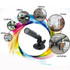 1/3 CMOS Color 380TVL Mini Waterproof Camera(Black)