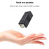 USB 2.0 Printer BF to BF Extension Adapter(Black)