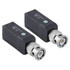 2 PCS CCTV Twisted BNC Single Channel Passive Video Balun Transceiver(Black)