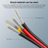 2 x 15 Pin to 4 Pin to 4 Pin Serial SATA Power Adapter Cable, Core Material: Aluminium + Magnesium, Length: 18cm