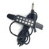 Free Hole Guitar Sound Pickup with Cable(Black)