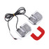 2 PCS LED Car Door Welcome Logo Car Brand Shadow Light Laser Projector Lamp for Benz(Silver)