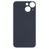 Easy Replacement Big Camera Hole Glass Back Battery Cover for iPhone 13 mini(Black)