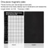 Universal Magnetic Screws Mat for Phone Repair, Size: 14.5x9cm