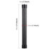 PULUZ Carbon Fiber Extension Monopod Pole Rod Extendable Stick for DJI / MOZA / Feiyu V2 / Zhiyun G5 / SPG Gimbal, Length: 35cm(Black)