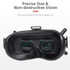 Sunnylife FV-Q9334 2 PCS Myopia Lens Nearsighted Corrective Aspherical Lens for DJI FPV Goggles V2, Colour: 200 Degree