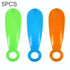 5 PCS 019 Plastic Shoehorn Household Shoes Auxiliary Shoe Puller, Specification: Circle, Color Random Delivery
