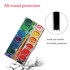 For Xiaomi Redmi 10 Coloured Drawing Pattern Leather Phone Case(Eye Shadow)