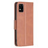 For ZTE Blade  A31 Lambskin Texture Leather Phone Case(Brown)