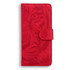 For Xiaomi Redmi A1 Tiger Embossing Pattern Horizontal Flip Leather Phone Case(Red)