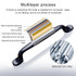 5 PCS 4041-96 Simple Archaistic Zinc Alloy Handle for Cabinet Wardrobe Drawer Door, Hole Spacing: 96mm