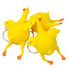 12 PCS Spoof Tricky Funny Gadgets Toys Vent Chicken Whole Egg Laying Hens Crowded Latex Rubber Anti Stress Ball