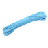 20m 9-Core Nylon+Polyester Full-light Outdoor Camping Tent Rescue Bundled Fluorescent Climbing Rope(Blue)