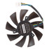 T129215SU 4 Pin Two Ball-Bearing Replace Cooling Fan for MSI Gigabyte GTX 1060 RX 480 460 570 580 R9 290X RX 550 Card Cooler Fan, Diameter: 85mm