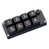 MKESPN Shortcut Macro Defined Wired Samll Keypad Single Handed Gaming Keyboard(Black)