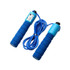 Jump Ropes with Counter Sports Fitness Adjustable Fast Speed Counting Jump Skip Rope Skipping Wire(Blue)