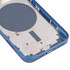 Back Housing Cover with SIM Card Tray & Side  Keys & Camera Lens for iPhone 13(Blue)