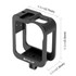 PULUZ Aluminum Alloy Protective Cage Frame with Cold Shoe for GoPro Max (Black)