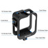 PULUZ Aluminum Alloy Protective Cage Frame with Cold Shoe for GoPro Max (Black)