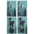 Toilet Mate Booster Flusher Toilet Cleaning Shower Set, Specification: Electroplated Copper Model