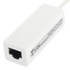 Micro USB 2.0 Ethernet Adapter for Tablet PC / Android TV, Length: 20cm(White)