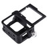 PULUZ Housing Shell CNC Aluminum Alloy Protective Cage with Insurance Frame & 52mm UV Lens for GoPro HERO(2018) /7 Black /6 /5(Black)