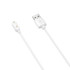 For Huawei Band 8 Smart Watch USB Charging Cable Without Chip Protection(White)